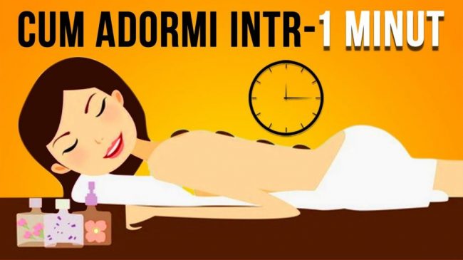 Cum sa ADORMI REPEDE – TOP 8 tehnici pentru a adormi in mai putin de 1 MINUT