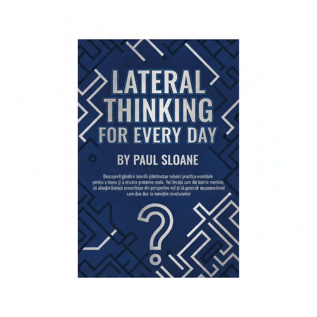 Lateral Thinking for Every Day (Gândirea laterală de zi cu zi: soluții extraordinare pentru probleme obișnuite) de Paul Sloane