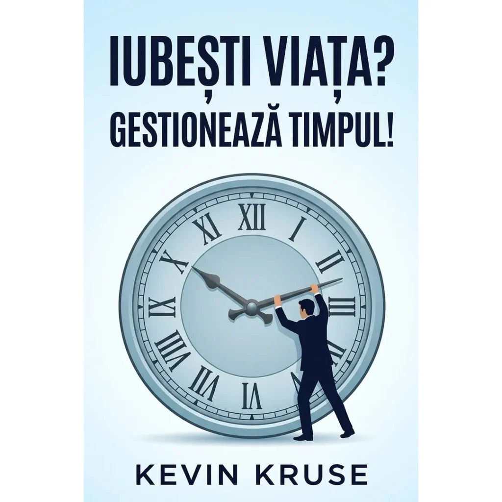 Iubești viata? Gestionează timpul! 15 secrete ale unor oameni de succes – Kevin Kruse – copertă