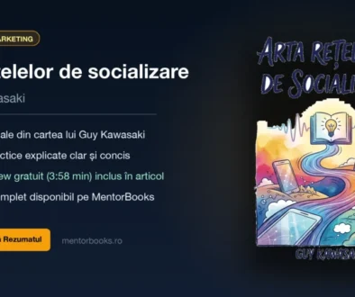 Rezumat Arta rețelelor de socializare (The Art of Social Media) de Guy Kawasaki - MentorBooks