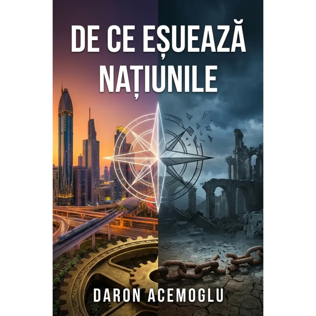 De ce eșuează națiunile (Why Nations Fail) de Daron Acemoglu – copertă