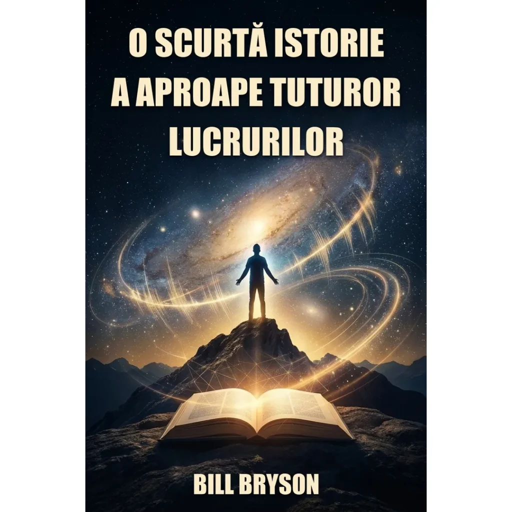 O scurtă istorie a aproape tuturor lucrurilor (A Short History of Nearly Everything) de Bill Bryson – copertă